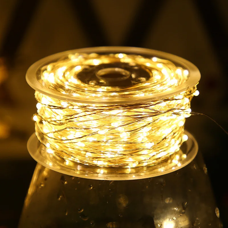 5M/10M/20M LED Copper Wire Str - Outdoor Lighting No Wiring avis et prix