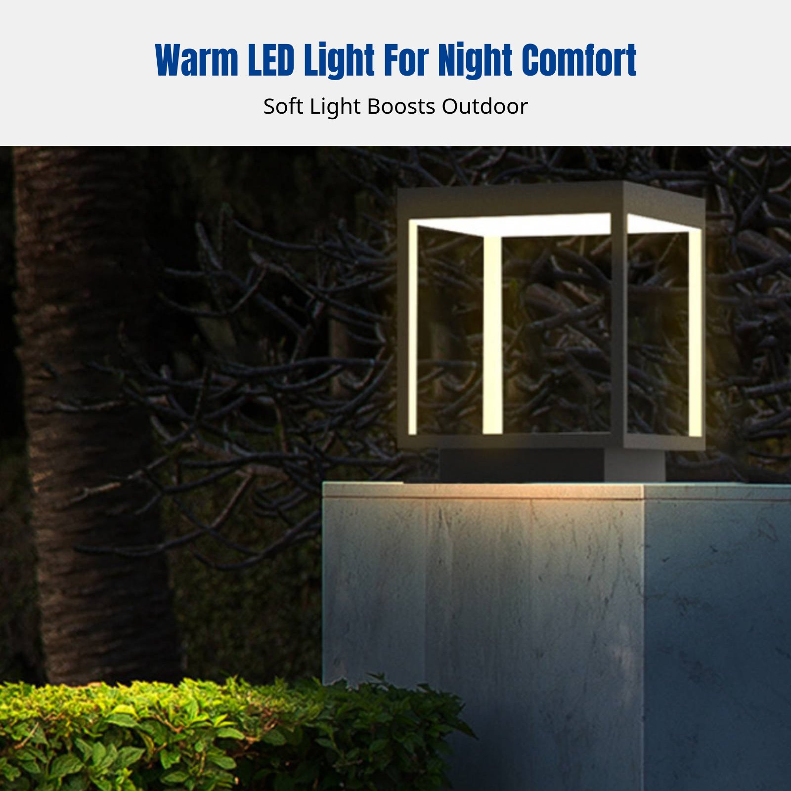 Modern Minimalist LED Pillar L - Post Cap Light avis et prix