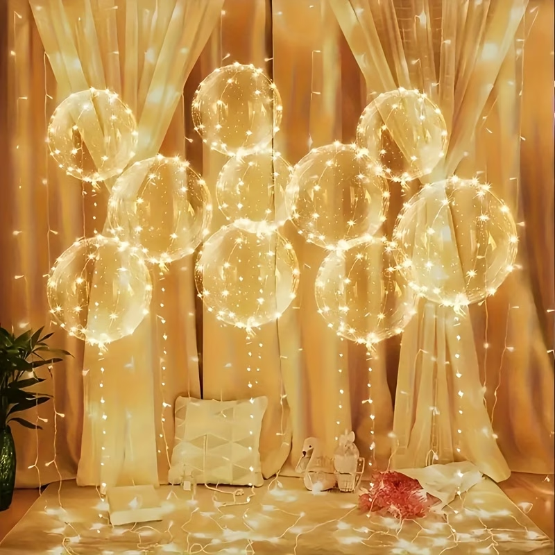 20pcs Set Bobo Balloons with L - Outdoor Lighting Ideas For Party avis et prix