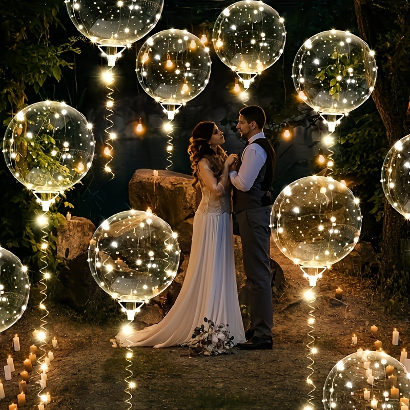 20pcs Set Bobo Balloons with L - Outdoor Lighting Ideas For Party avis et prix