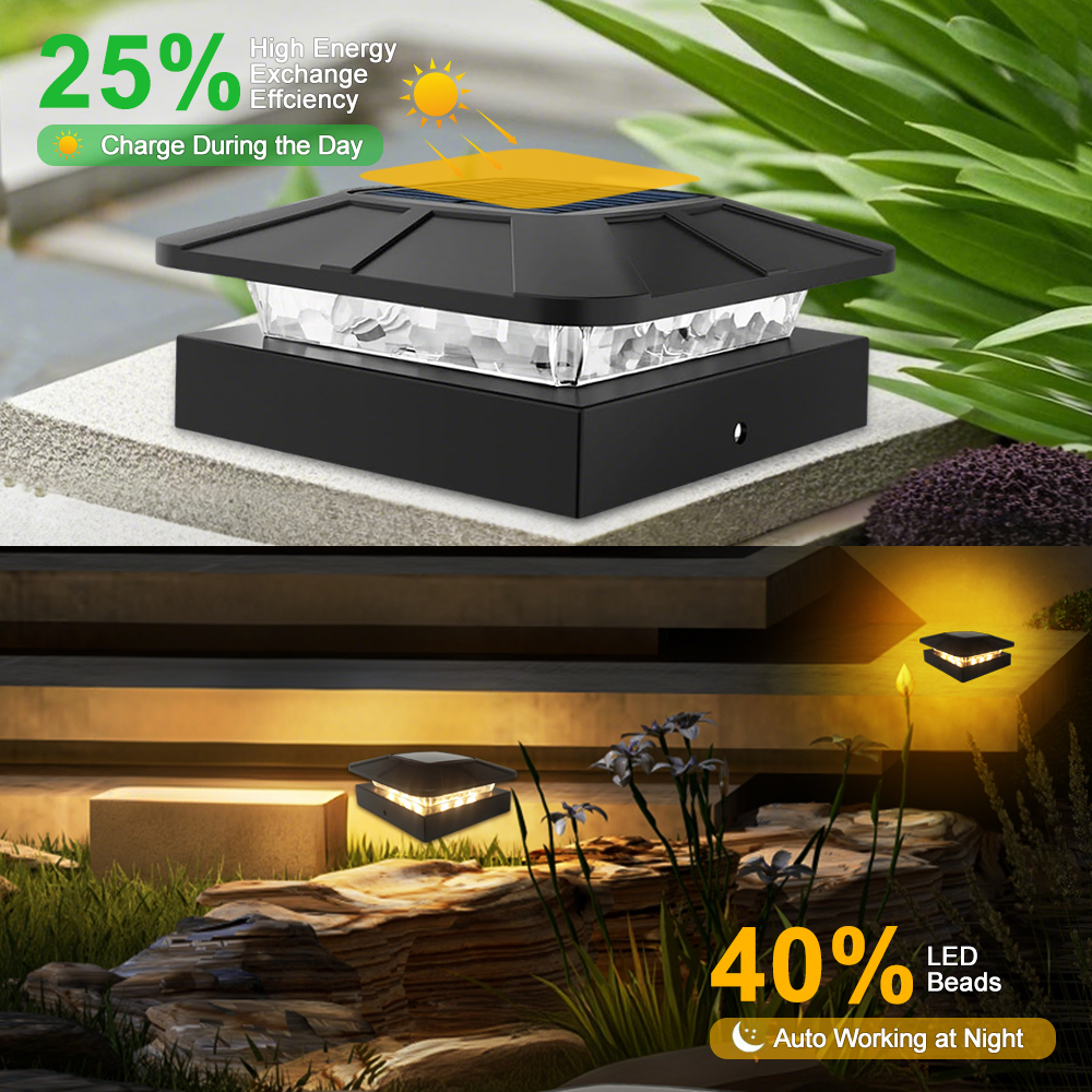 Outdoor Solar Post Cap Lights  - Post Cap Light avis et prix