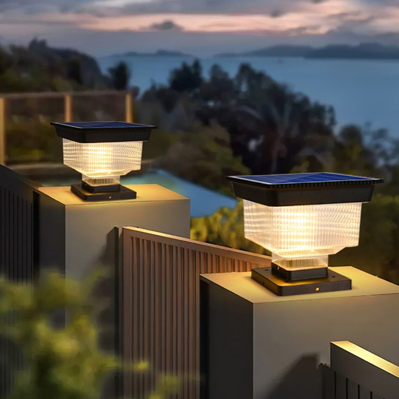 Modern Waterproof LED Solar Po - Outdoor Lighting Mains Powered avis et prix