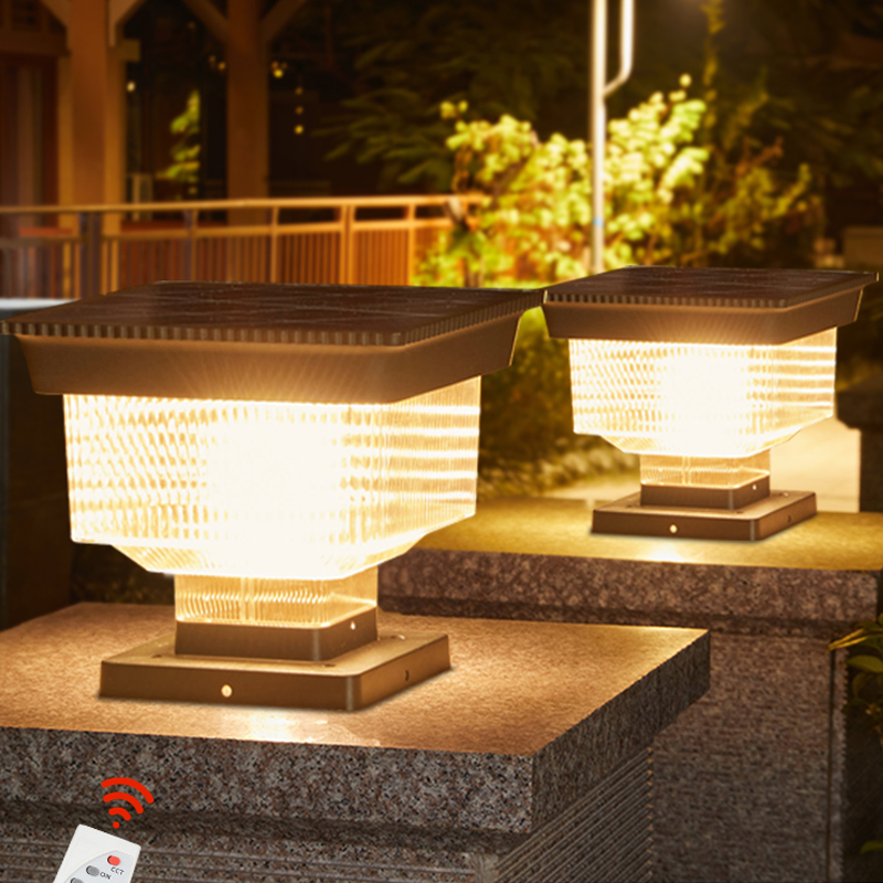 Modern Waterproof LED Solar Po - Outdoor Lighting Mains Powered avis et prix