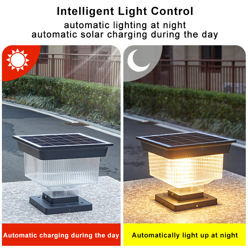 Modern Waterproof LED Solar Po - Outdoor Lighting Mains Powered avis et prix
