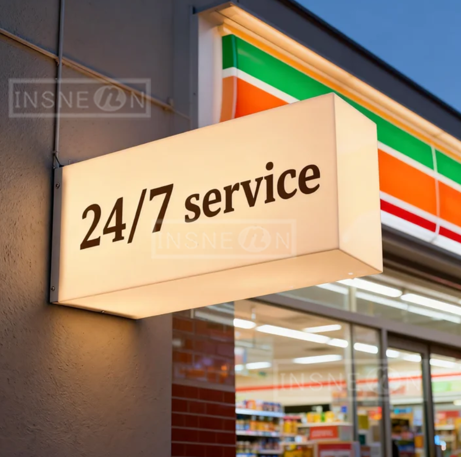 24/7 Service Single Sided Ligh - Outdoor Lighting Box avis et prix