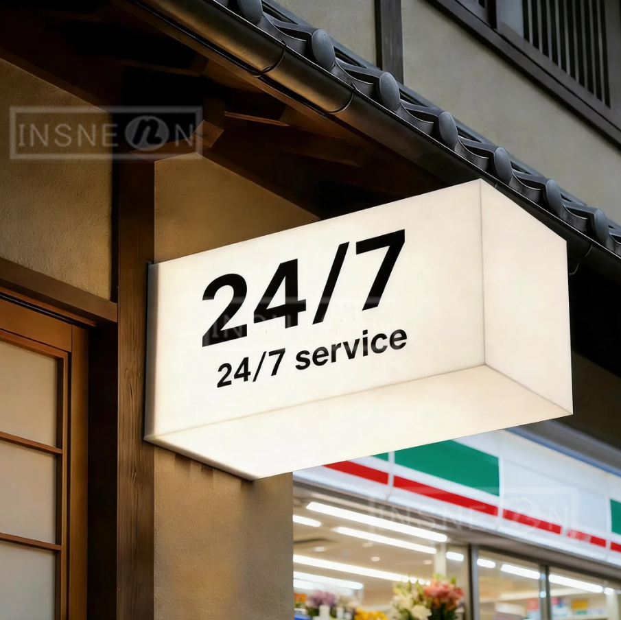 24/7 Service Single Sided Ligh - Outdoor Lighting Box avis et prix