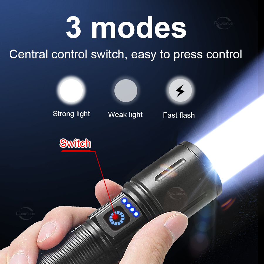 Super-powerful Flashlights Hig - Outdoor Lighting Mains Powered avis et prix