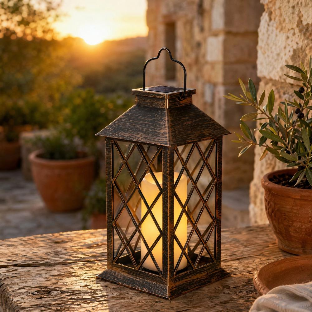 Retro Solar Lantern, Outdoor S - Solar Lantern Hanging avis et prix