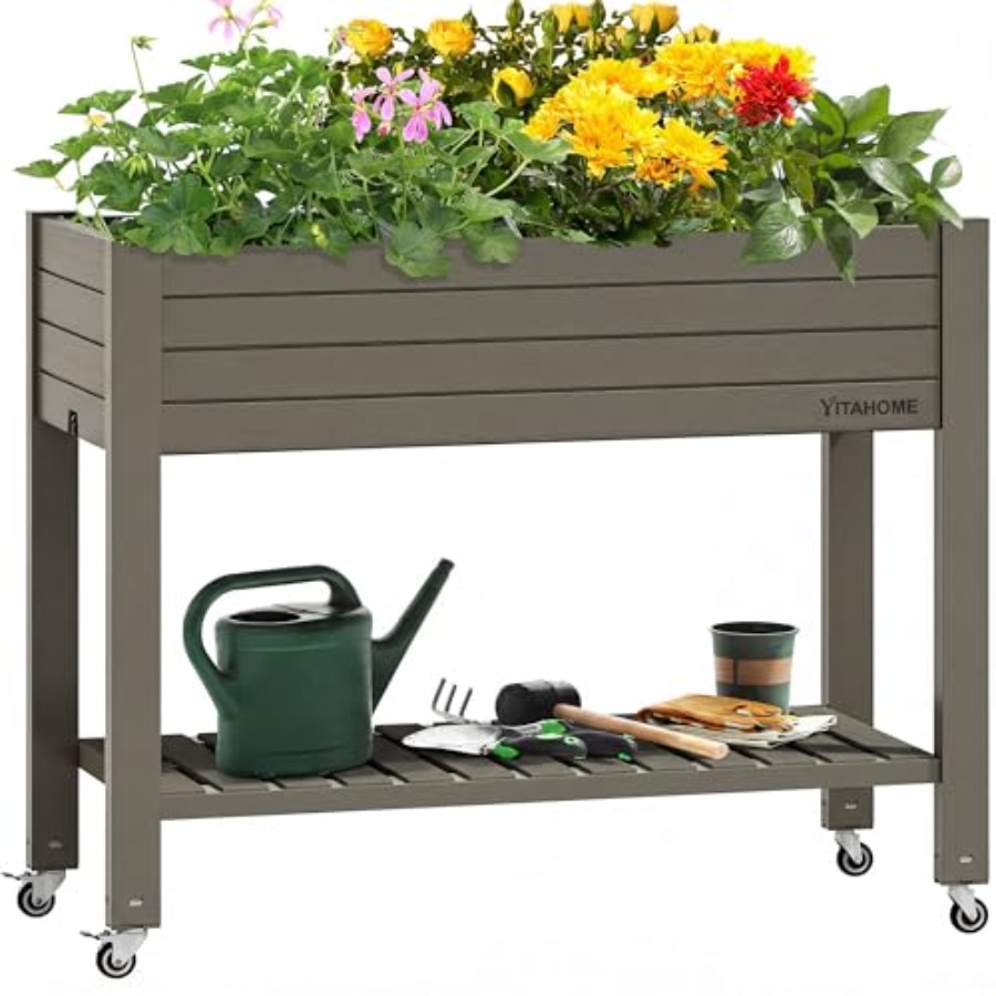 Outdoor elevated garden bed ki - Outdoor Lighting Box avis et prix