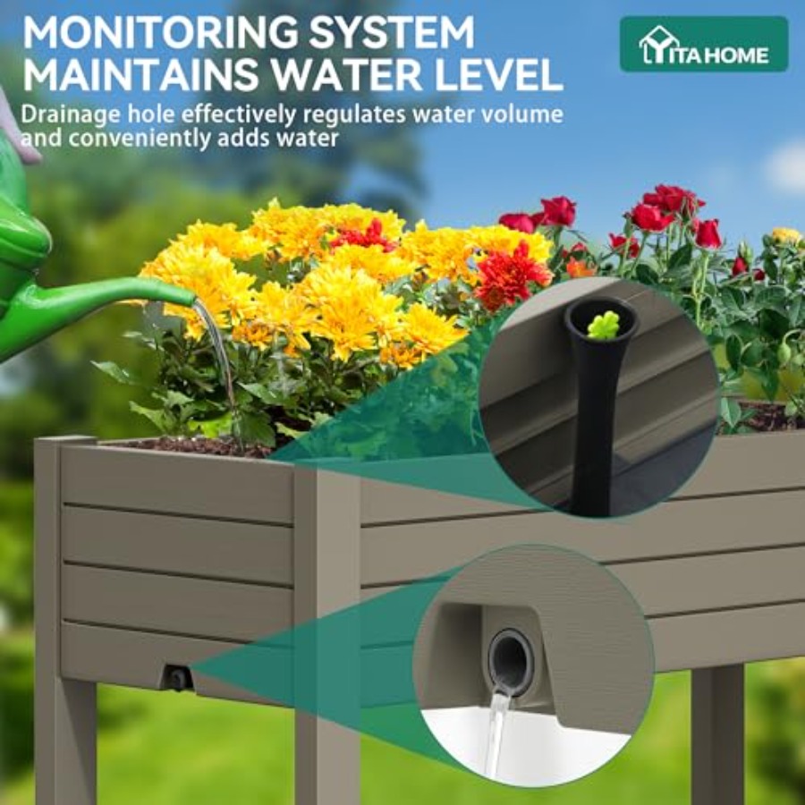 Outdoor elevated garden bed ki - Outdoor Lighting Box avis et prix