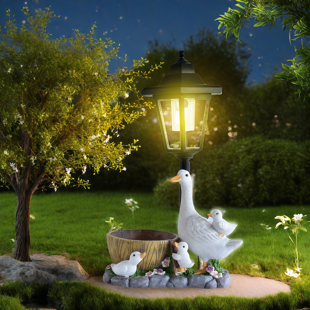 Solar Duck Night Light Garden  - Bollard Light Garden avis et prix
