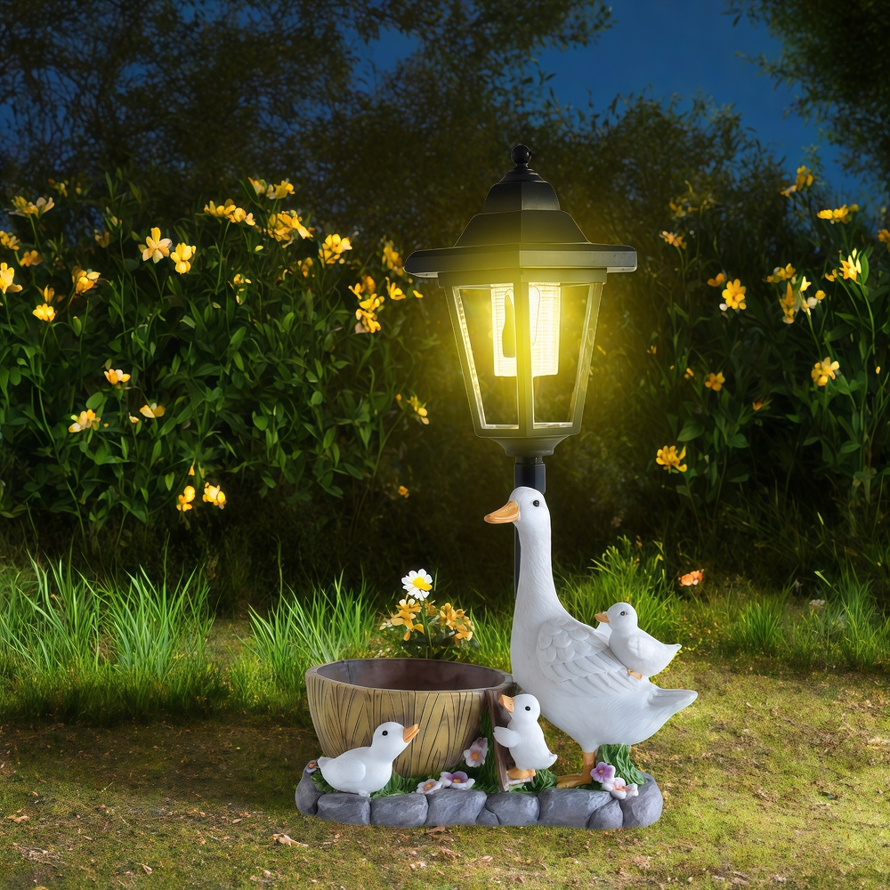 Solar Duck Night Light Garden  - Bollard Light Garden avis et prix