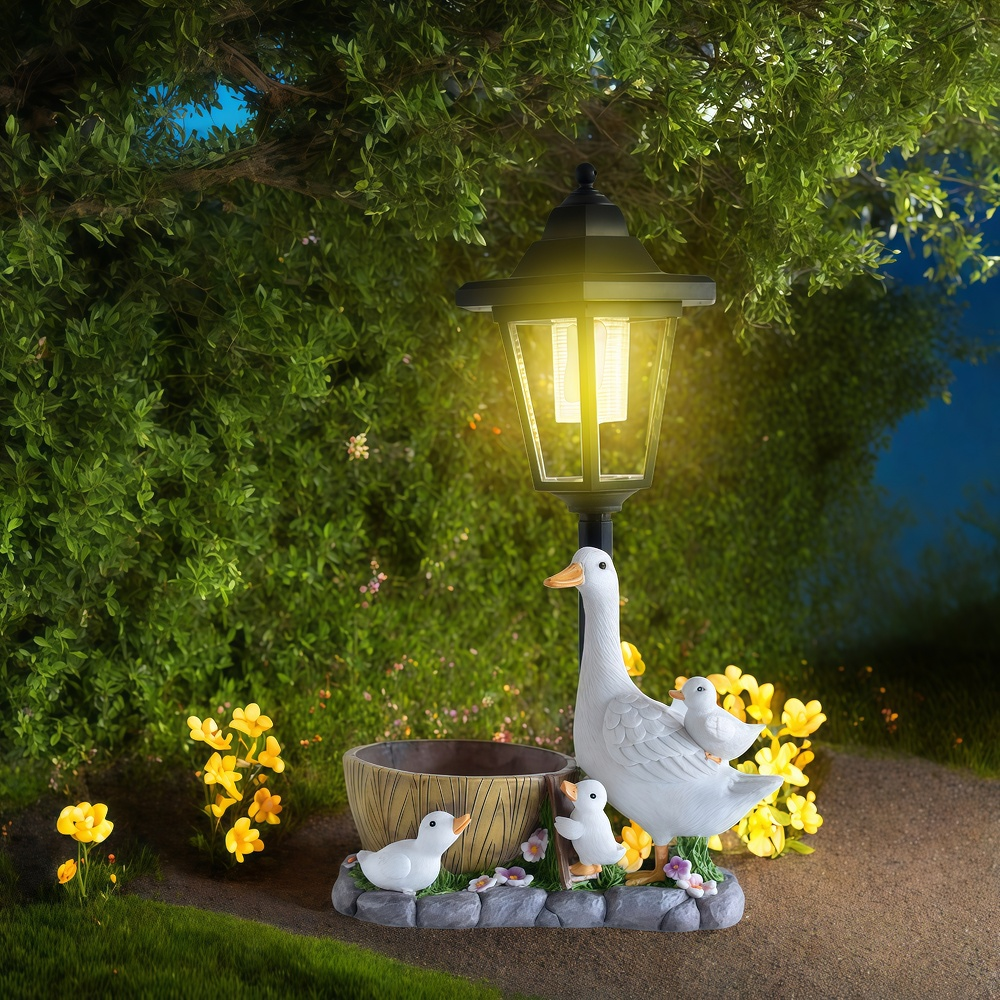 Solar Duck Night Light Garden  - Bollard Light Garden avis et prix
