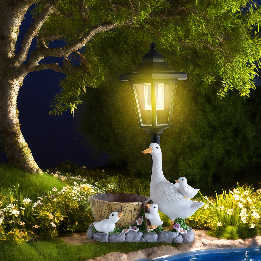 Solar Duck Night Light Garden  - Bollard Light Garden avis et prix