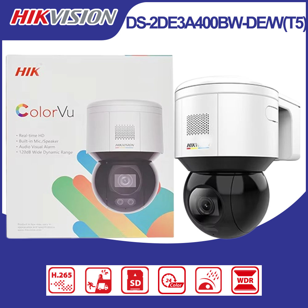 Hikvision DS-2DE3A400BW-DE/W(T - Outdoor Lighting Mains Powered avis et prix