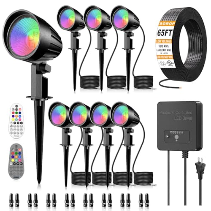 RGBW Low Voltage Landscape Lig - Outdoor Lighting Kits Low Voltage avis et prix
