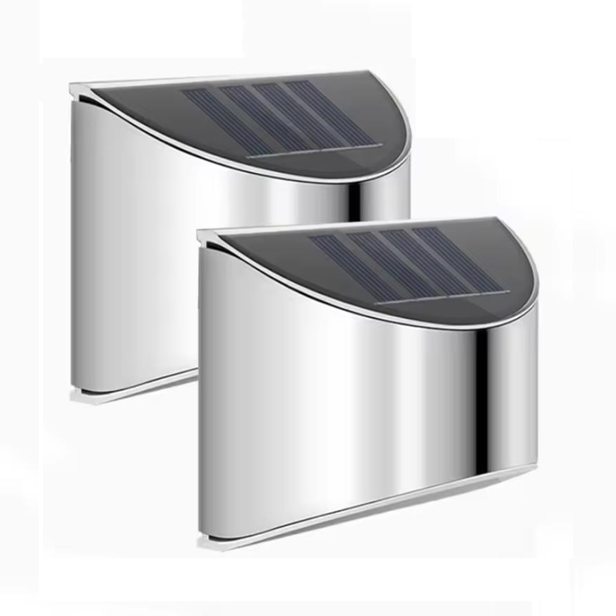 2Pcs Solar Garden Light Stainl - Outdoor Lighting Lux avis et prix
