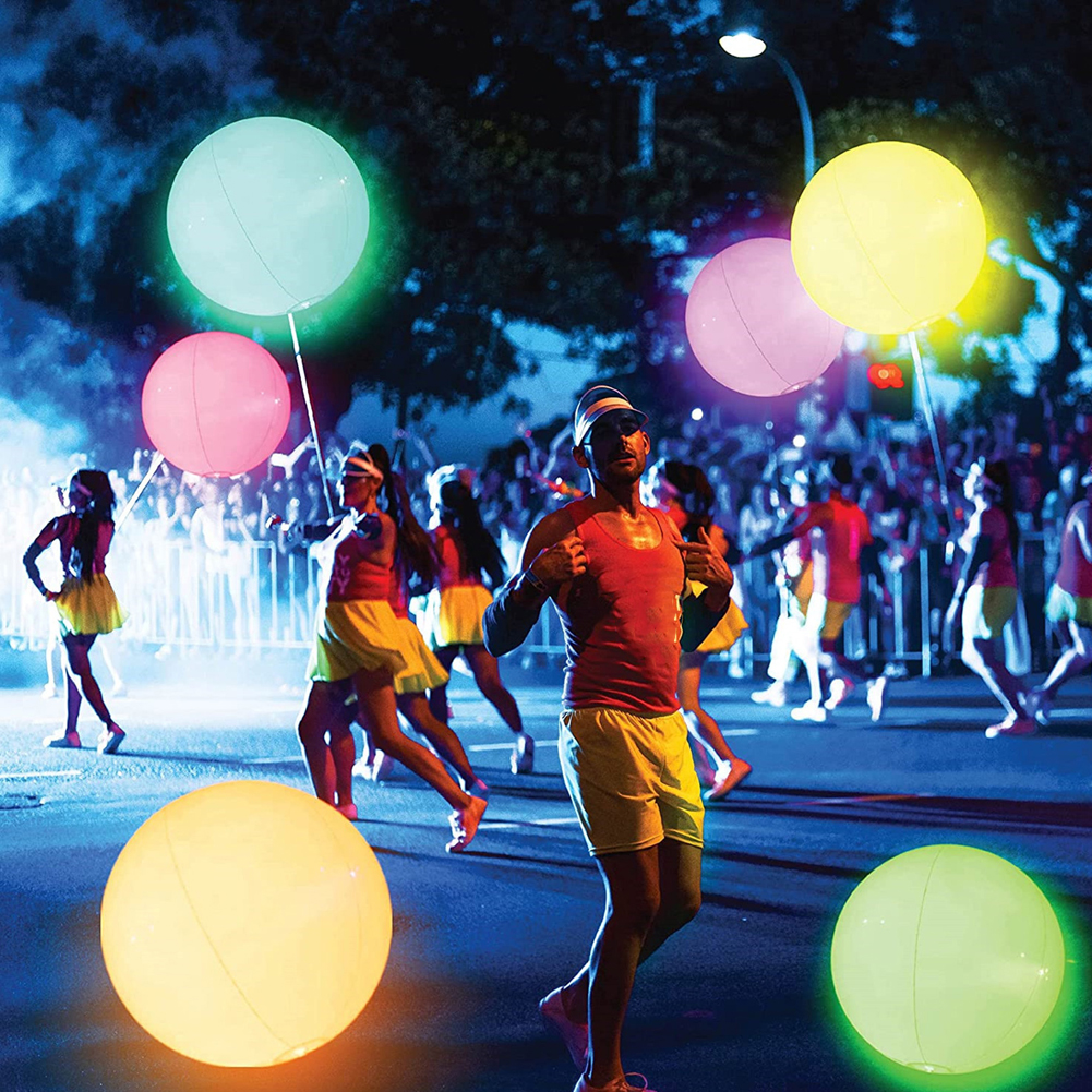 LED Glowing Balloon 16 Colors  - Outdoor Lighting Ideas For Party avis et prix