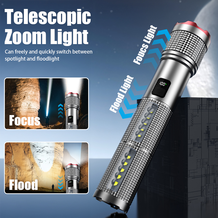 5000 MAH Powerful LED Flashlig - Outdoor Lighting Diy avis et prix