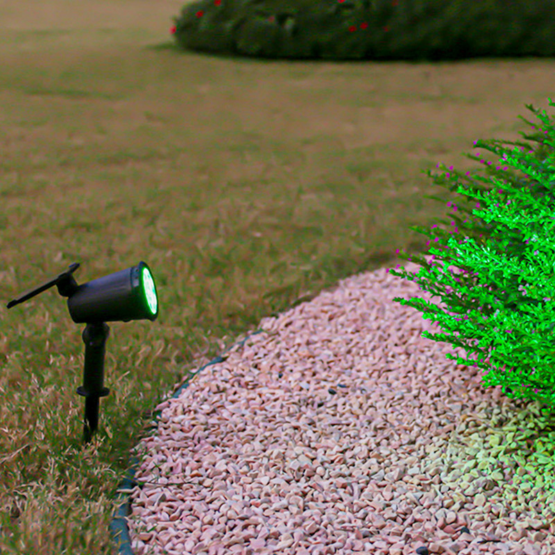 9 LED Solar Spotlights Outdoor - Outdoor Lighting Options avis et prix
