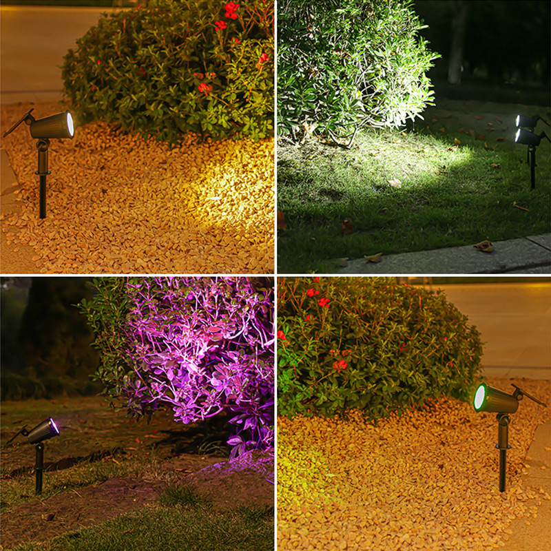 9 LED Solar Spotlights Outdoor - Outdoor Lighting Options avis et prix