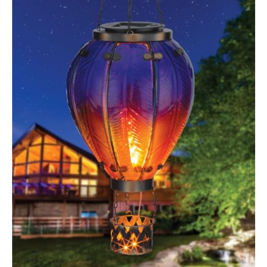 23.5 Inch Hot Air Balloon Sola - Solar Lantern Hanging avis et prix