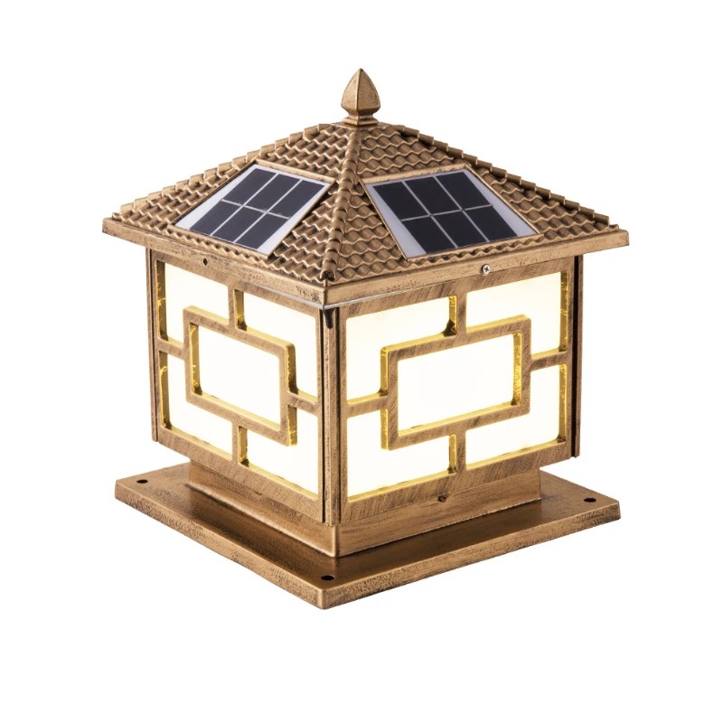 Solar Powered Waterproof Post  - Outdoor Lighting Mains Powered avis et prix