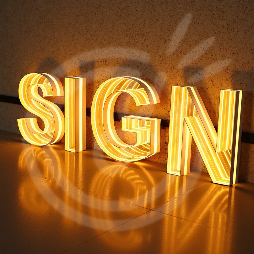 Custom 3D LED Infinity Mirror  - Outdoor Lighting Box avis et prix
