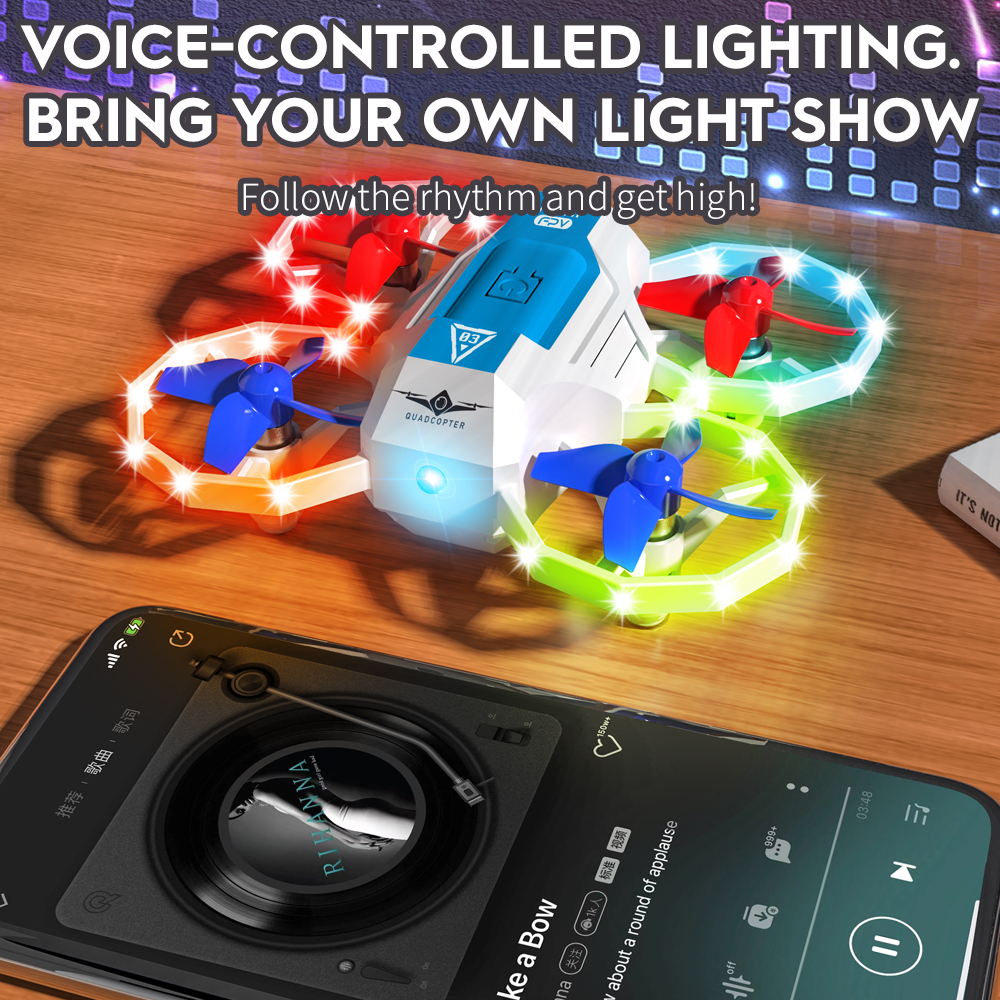 KF601 New Mini Drones With Mus - Outdoor Lighting Experts avis et prix