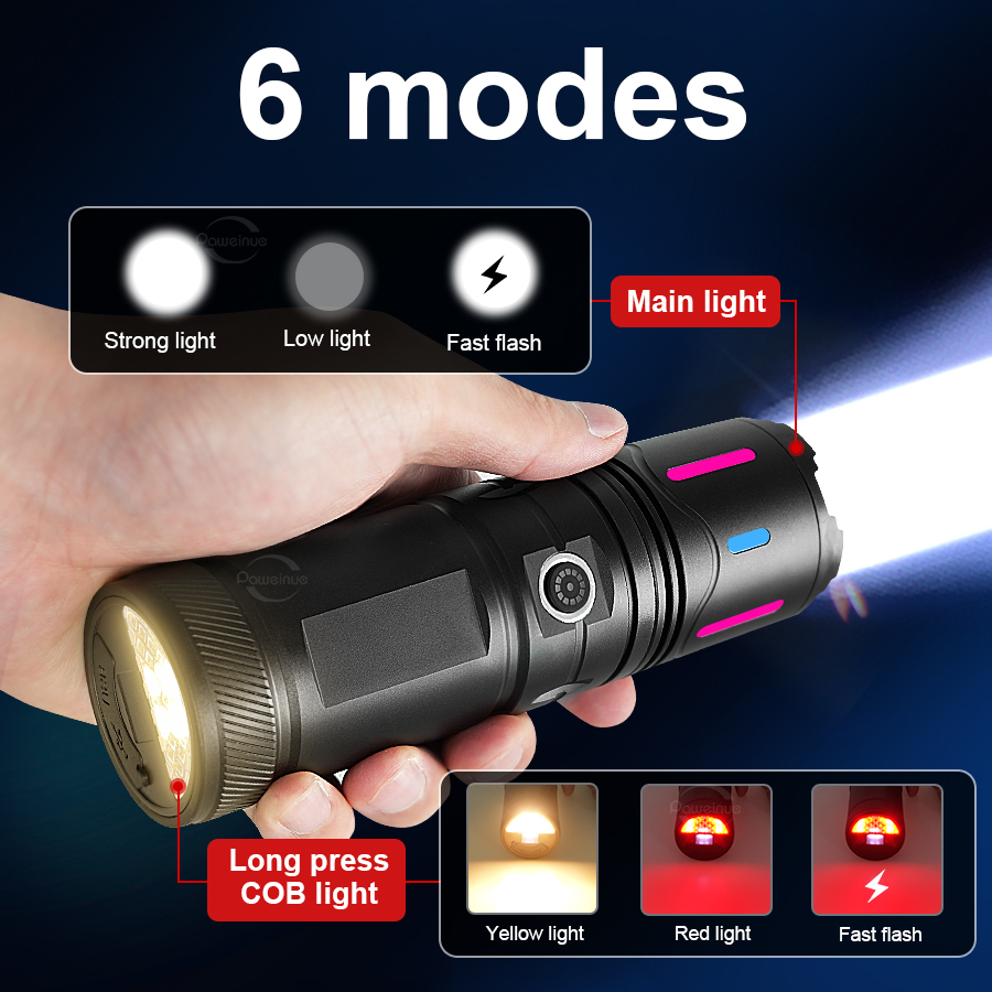 High Power LED Flashlight 1800 - Outdoor Lighting Mains Powered avis et prix