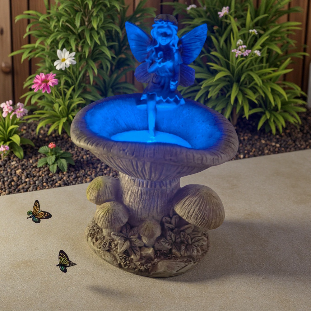 Creative Flower Fairy Solar Ni - Bollard Light Garden avis et prix
