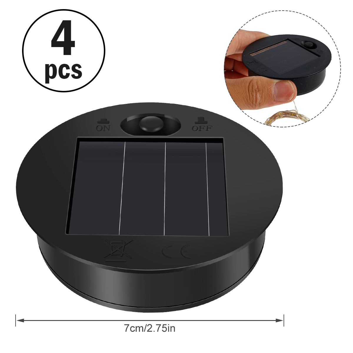 Solar Lantern Light Replacemen - Post Cap Light avis et prix