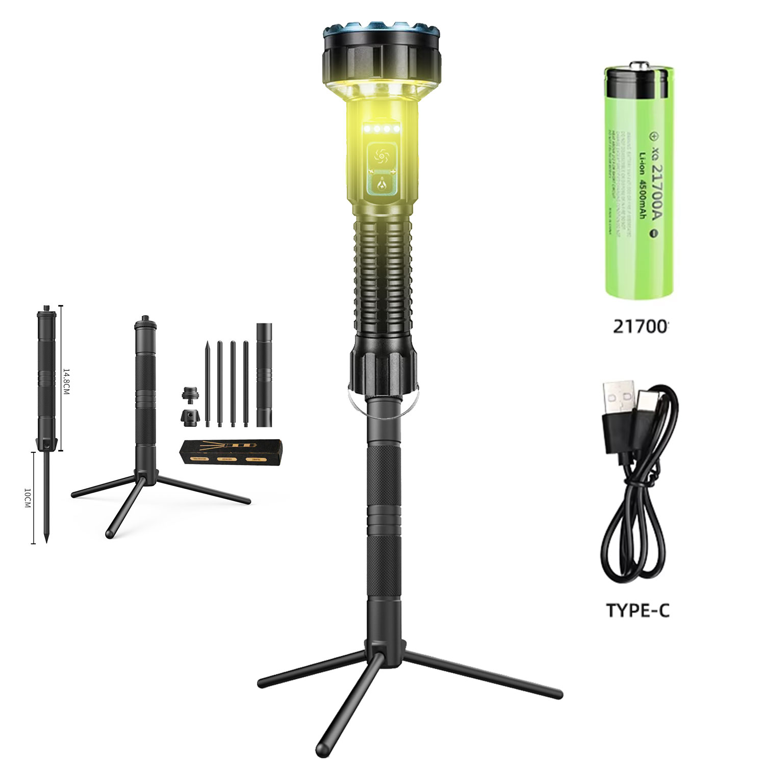 Rechargeable High Lumen Flashl - Outdoor Lighting Options avis et prix