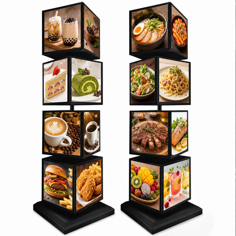 Custom Square Rotating Light B - Outdoor Lighting Box avis et prix