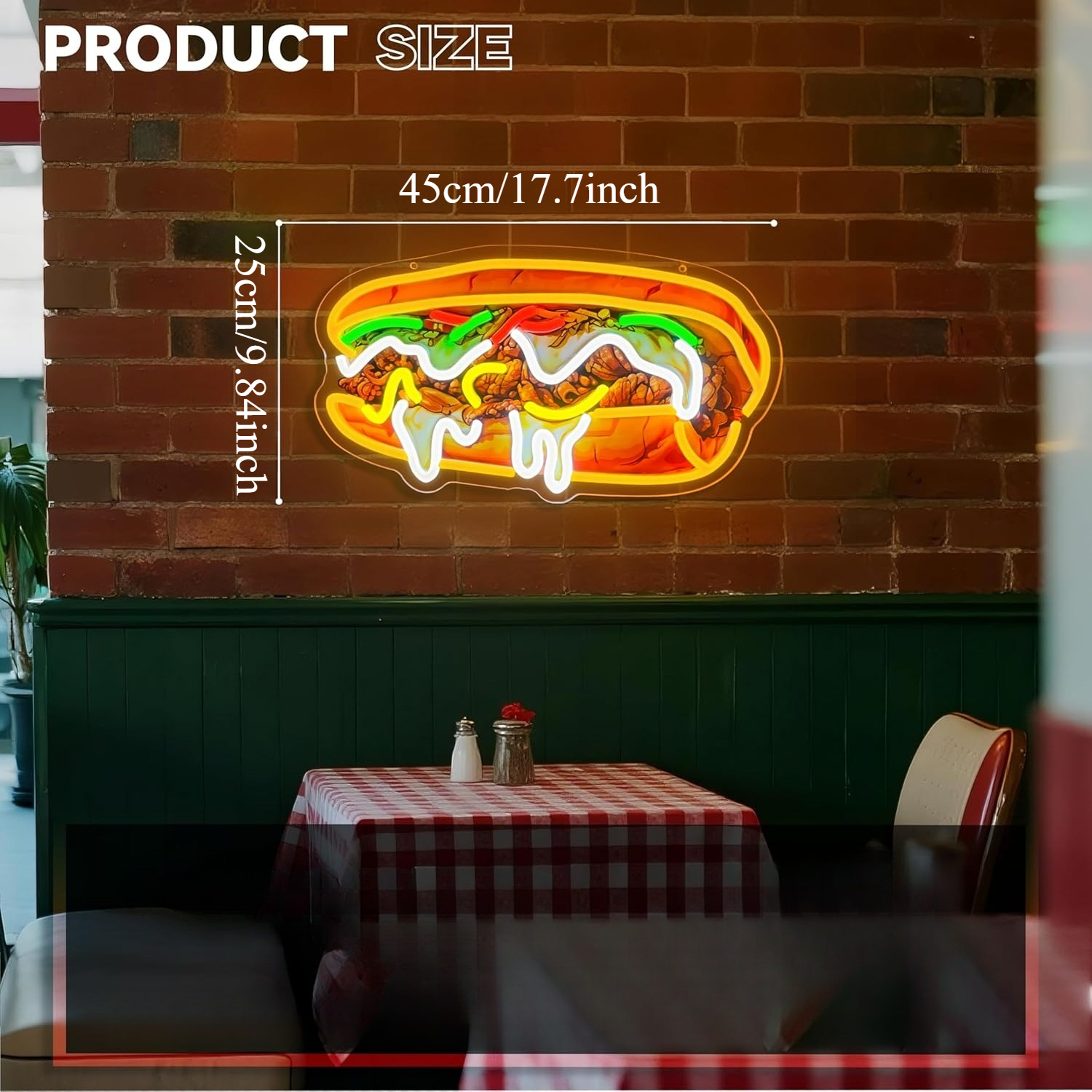 Philly Cheesesteak Neon Sign U - Outdoor Lighting Vendor avis et prix