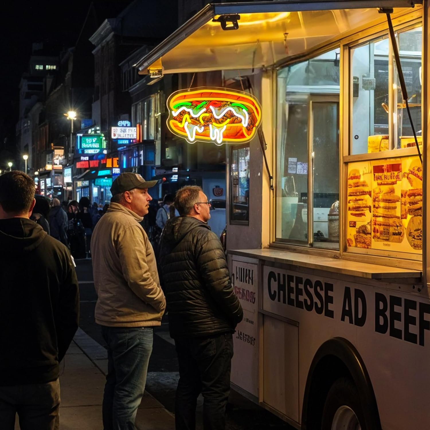 Philly Cheesesteak Neon Sign U - Outdoor Lighting Vendor avis et prix