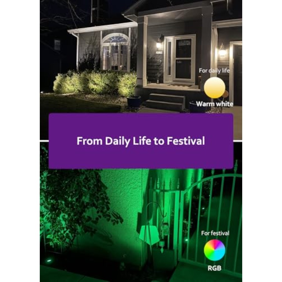 Spotlight Outdoor for Hallowee - Outdoor Lighting Kits Low Voltage avis et prix