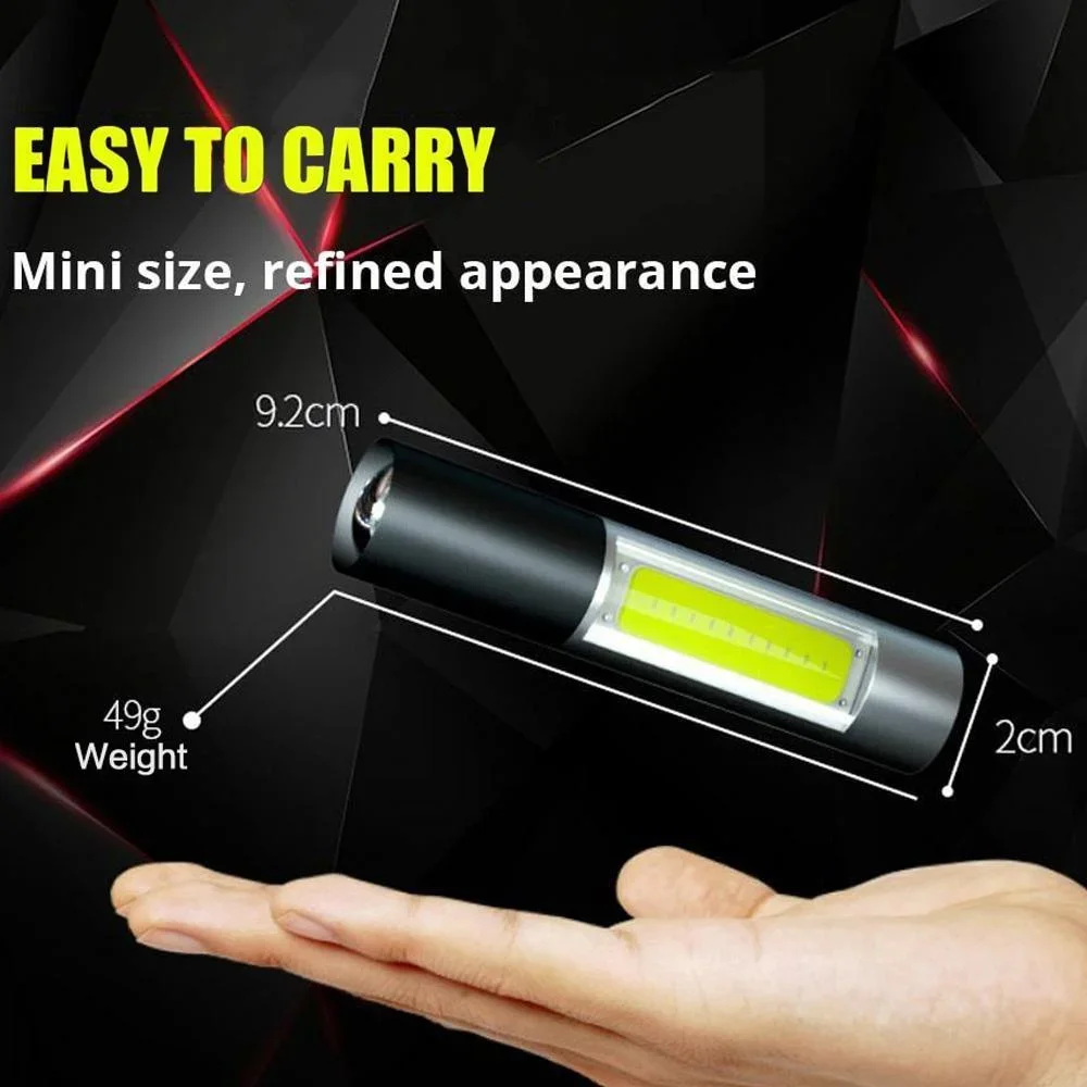 Mini LED Flashlight Zoomable U - Outdoor Lighting Ideas For Party avis et prix