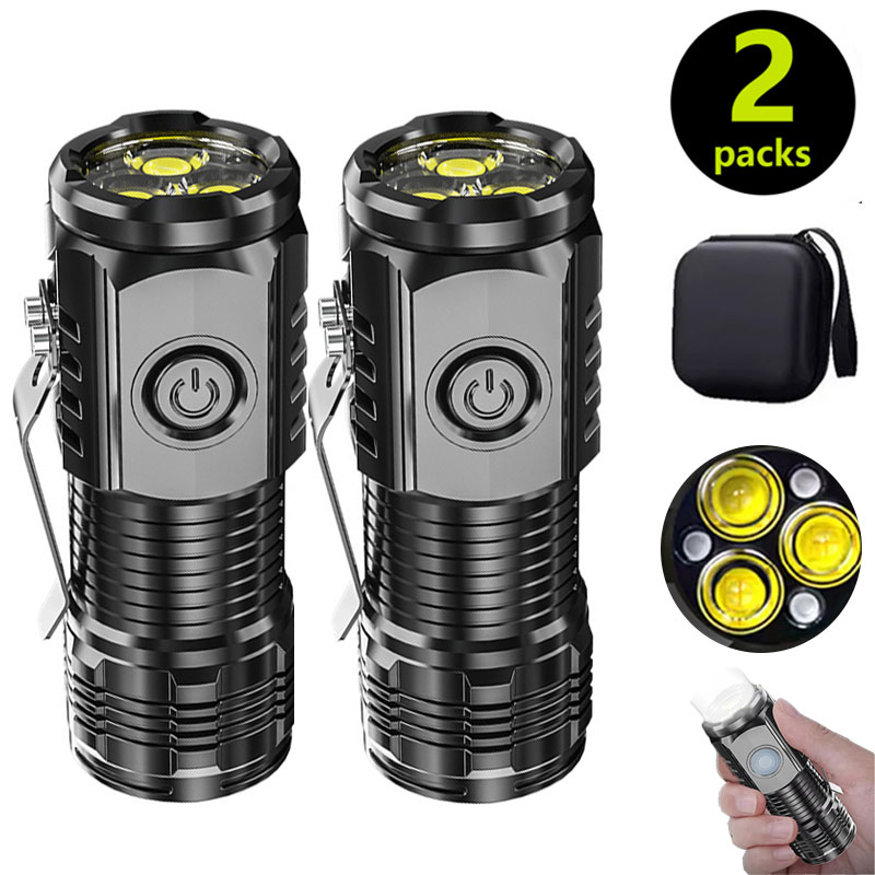 Mini 3LED Flashlight With Pen  - Outdoor Lighting Ideas avis et prix