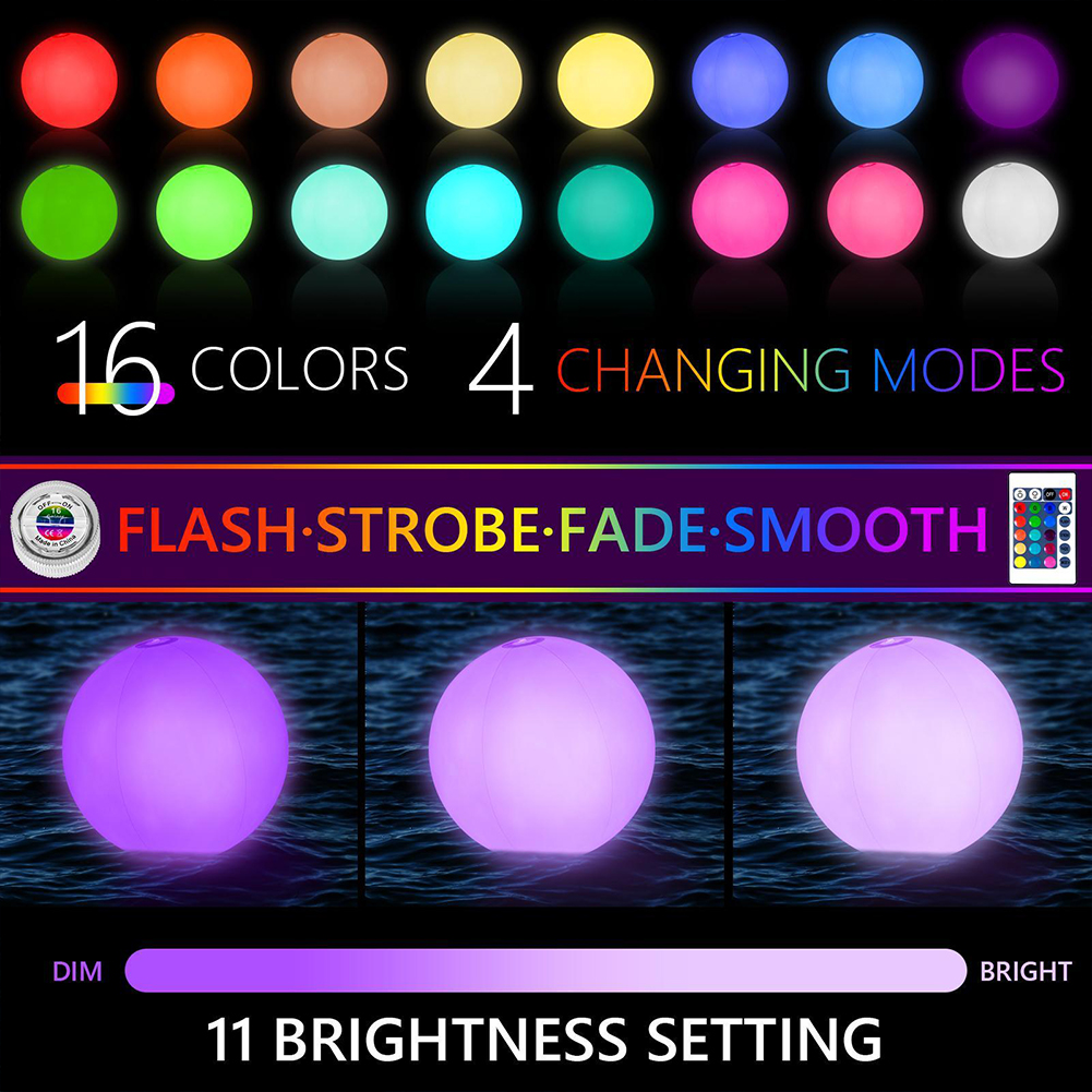 1-5PCS Floating Pool Lights wi - Outdoor Lighting Ideas For Party avis et prix