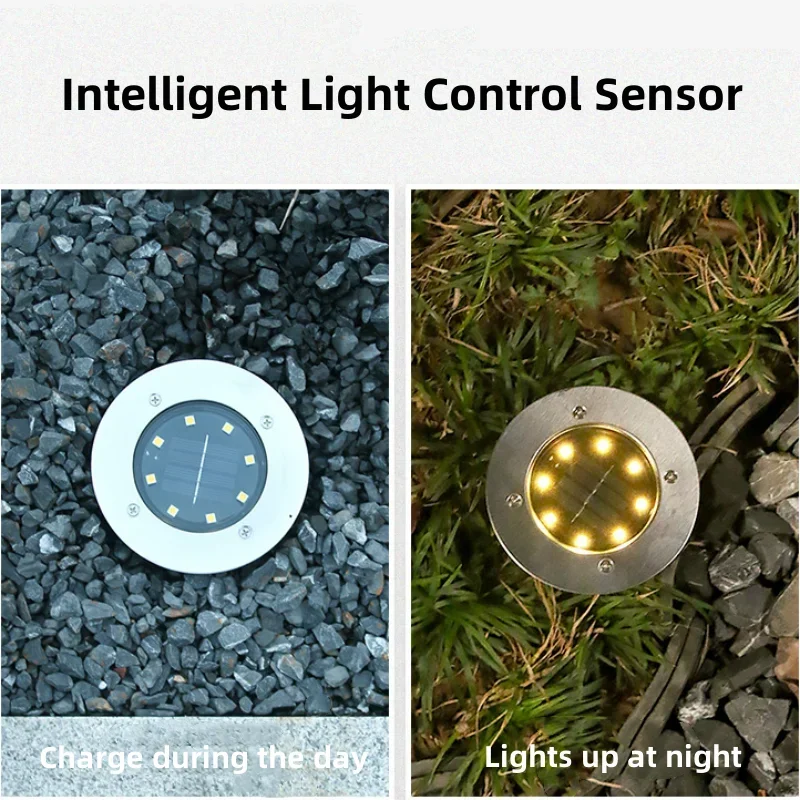 4Pcs LED Solar Garden Lights O - Outdoor Lighting Experts avis et prix