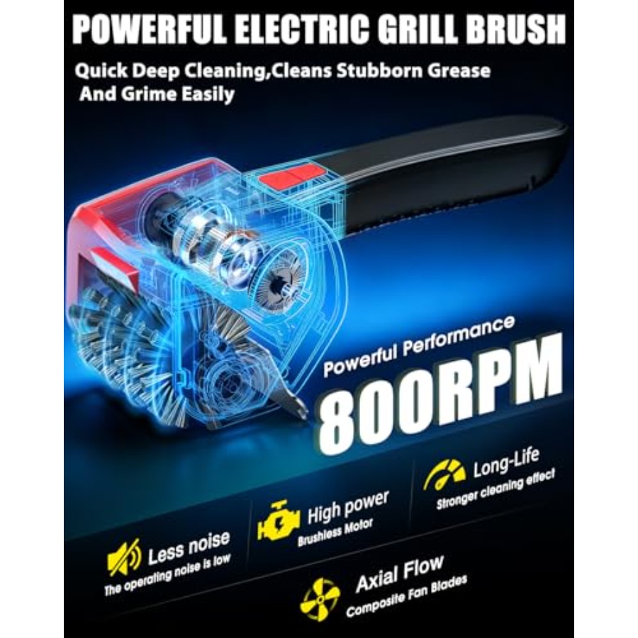 Outdoor electric grill brush f - Outdoor Lighting Accent avis et prix