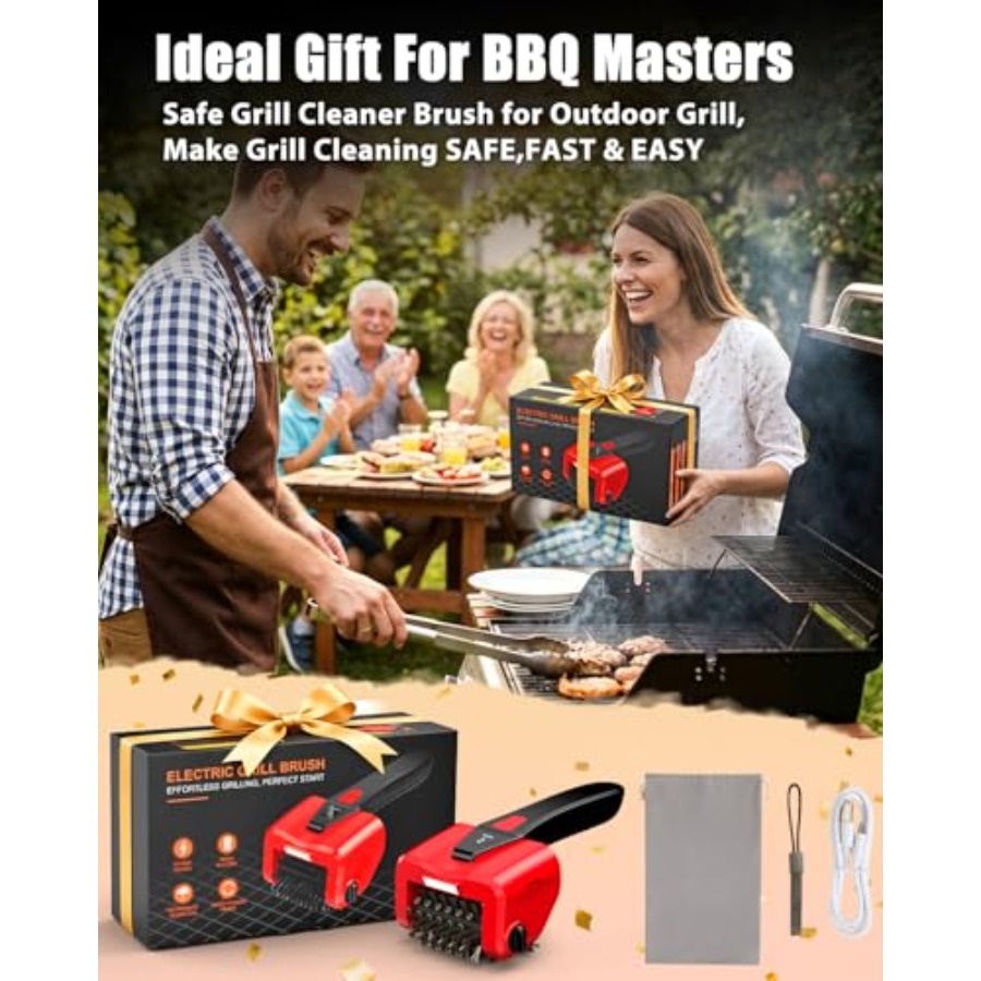 Outdoor electric grill brush f - Outdoor Lighting Accent avis et prix