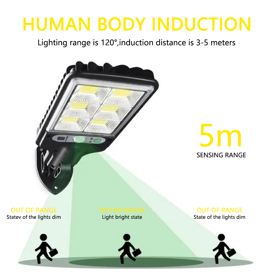 108COB Outdoor Solar Street Li - Outdoor Lighting Experts avis et prix