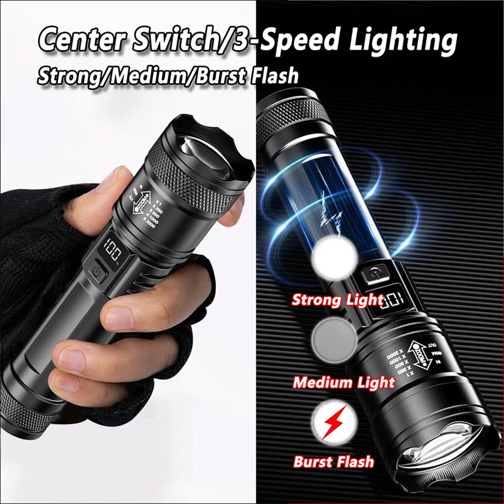 Rechargeable LED Flashlight Zo - Outdoor Lighting Ideas avis et prix