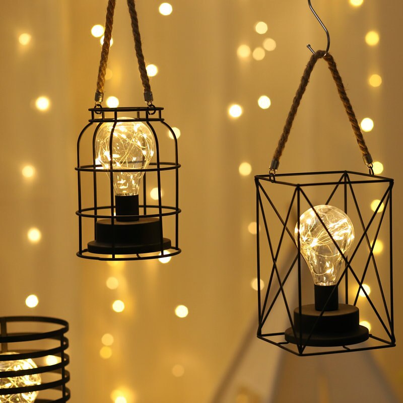 Battery Powered Cordless Cage  - Outdoor Lighting Accent avis et prix