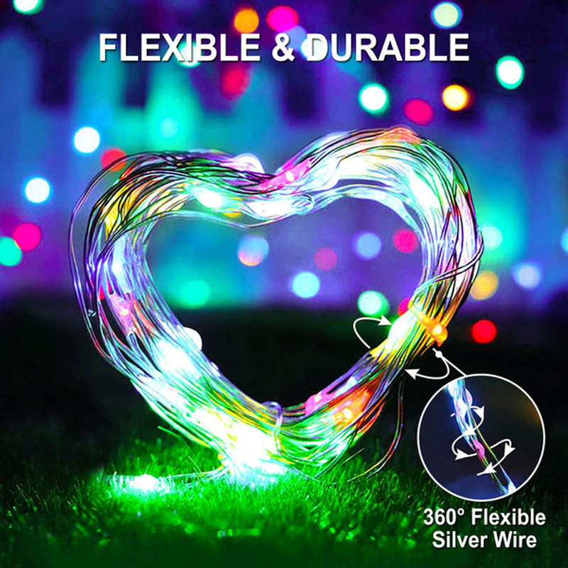 Outdoor LED Solar Fairy String - Outdoor Lighting No Wiring avis et prix
