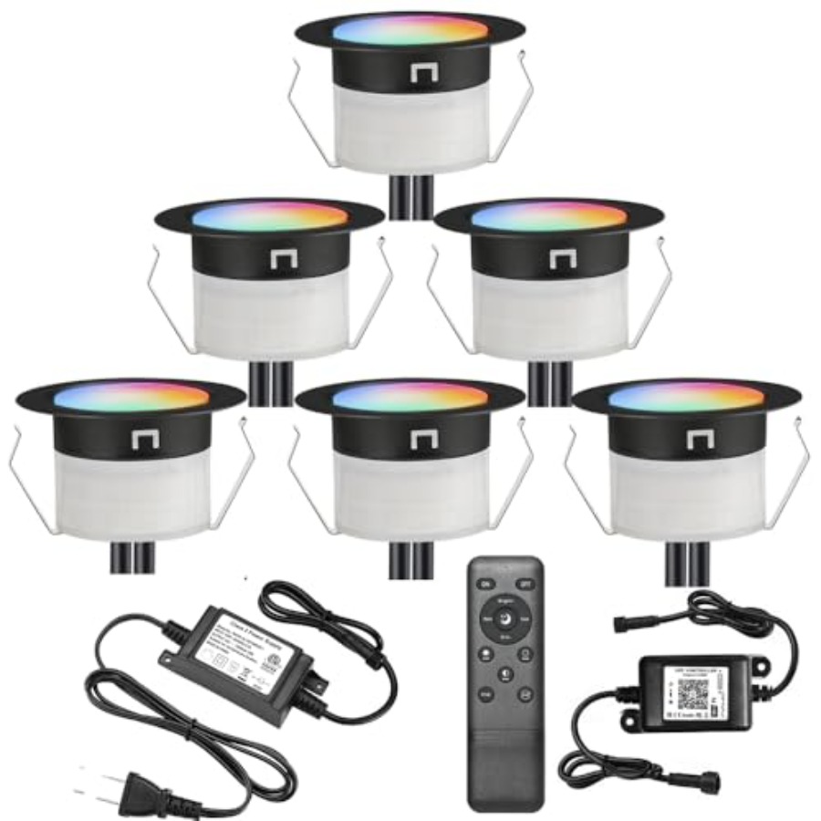 LED Deck Lights Kit, 1.22 Inch - Outdoor Lighting Kits Low Voltage avis et prix