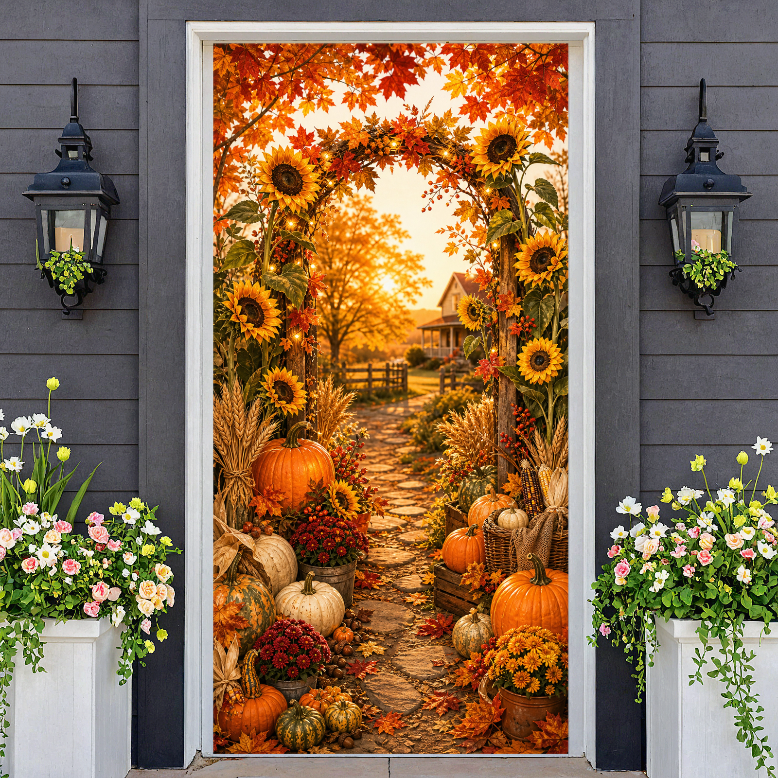 Thanksgiving Backdrop LED Ligh - Outdoor Lighting Accent avis et prix
