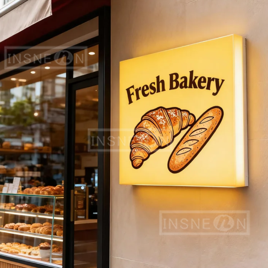 Custom LED Sign LightBox Fresh - Outdoor Lighting Box avis et prix